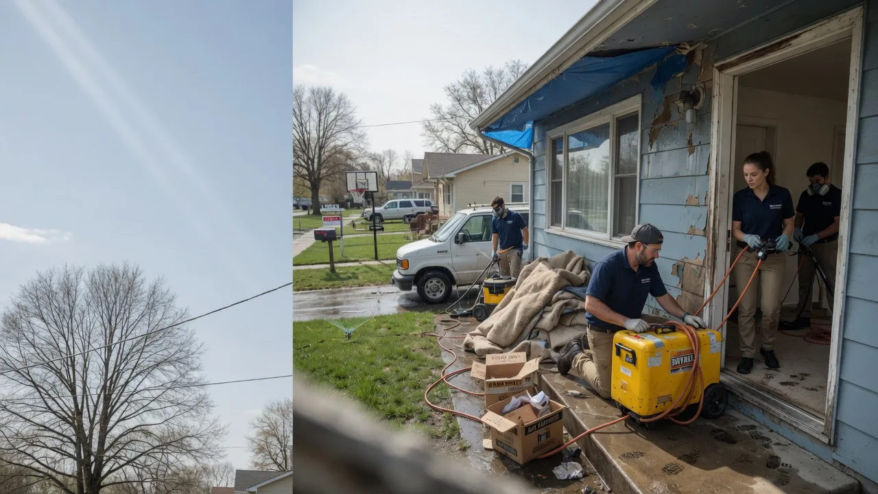 Basement Flood Cleanup in Moyie Springs, ID near me